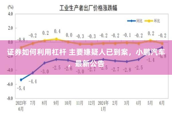 证券如何利用杠杆 主要嫌疑人已到案，小鹏汽车，最新公告